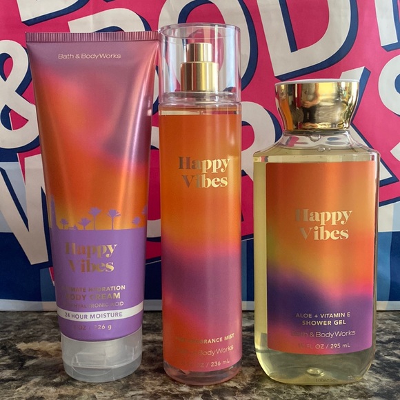 Bath & Body Works Other - Bath & Body Works  Happy Vibes set